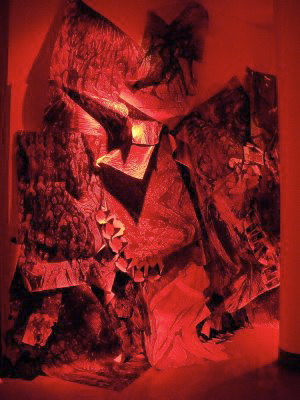 in red (detail)